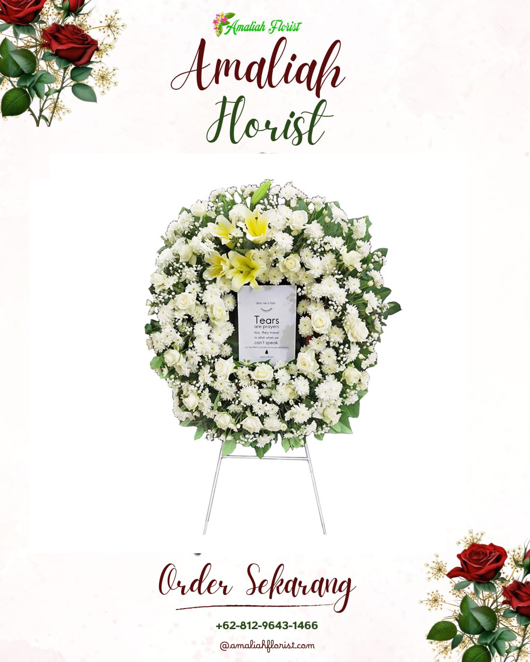 Krans Bunga Duka Astana Anyar